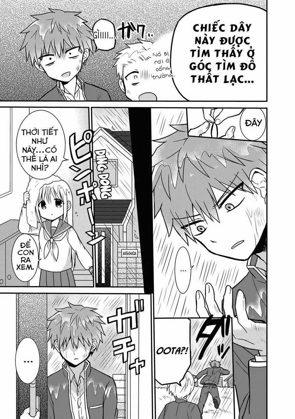 Kao Ni Denai Kashiwada-San To Kao Ni Deru Oota-Kun Chapter 9 trang 6