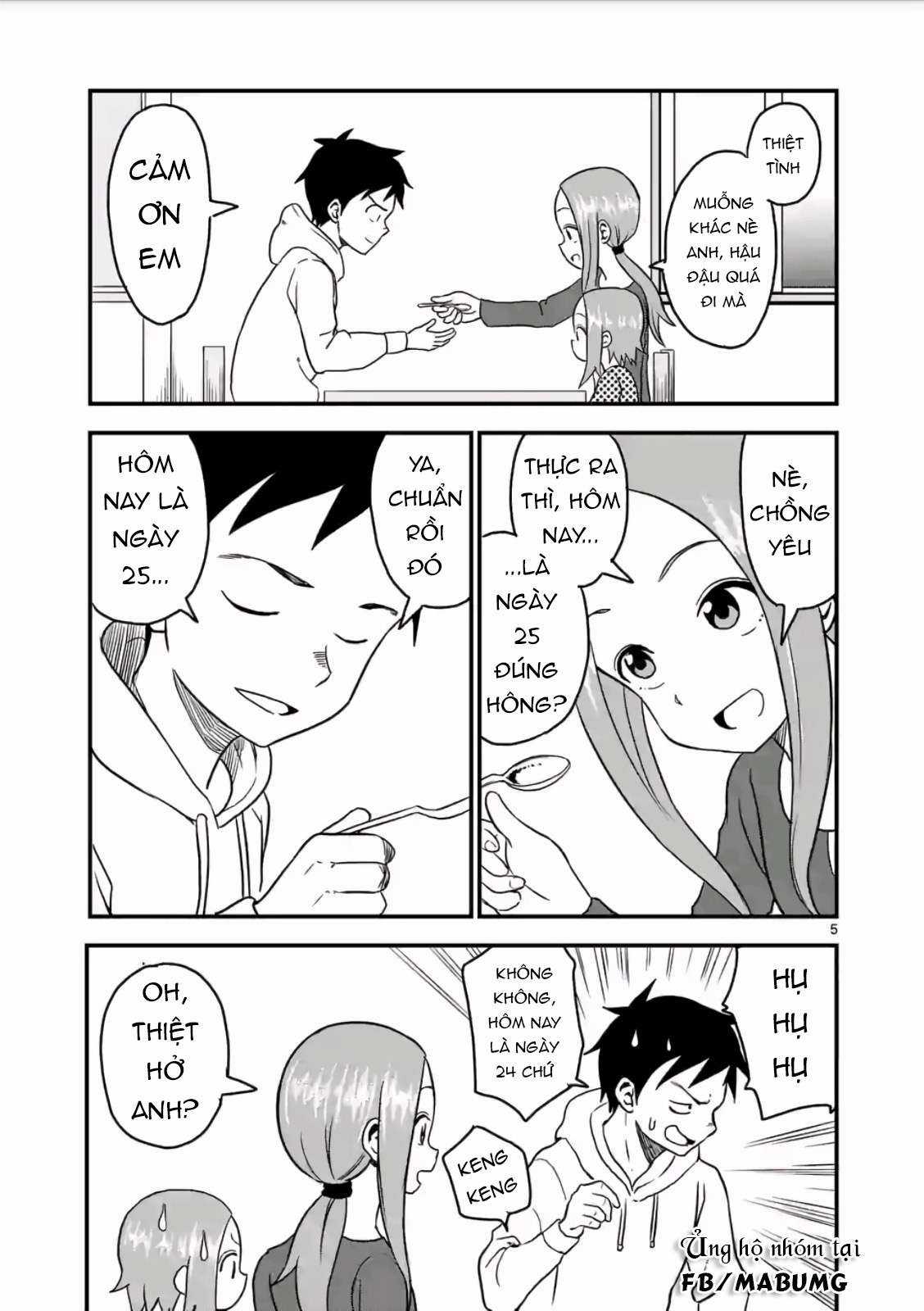 Karakai Jouzu no (Moto) Takagi-san Chapter 19 trang 7