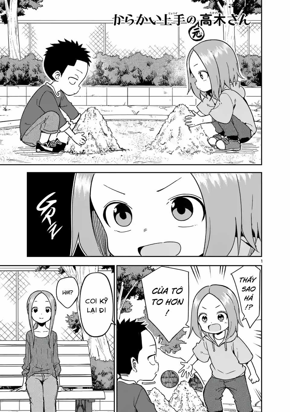 Karakai Jouzu no (Moto) Takagi-san Chapter 246 trang 0