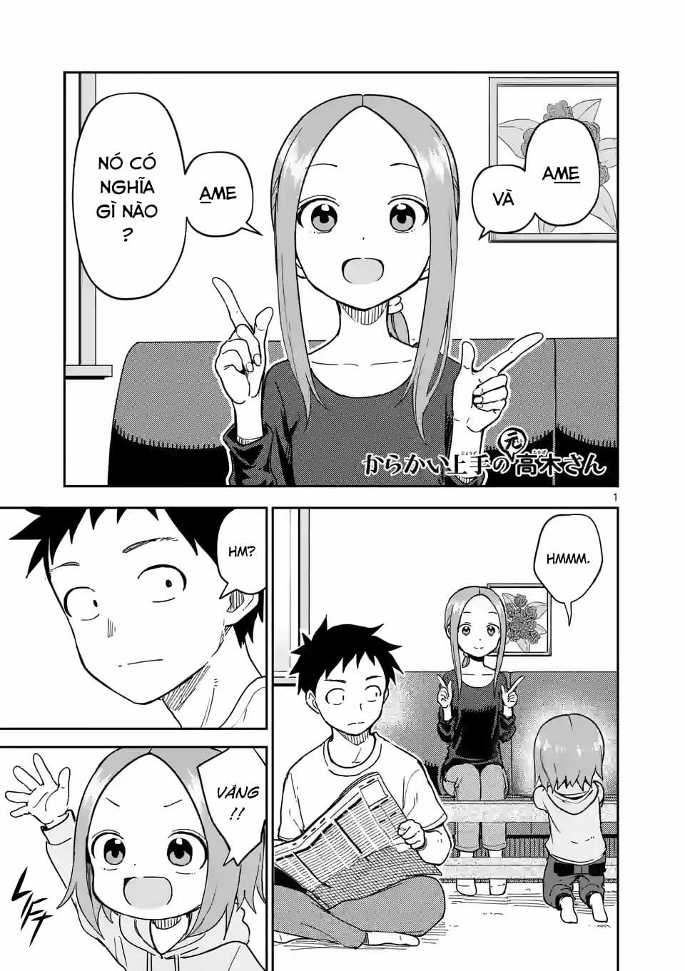 Karakai Jouzu no (Moto) Takagi-san Chapter 252 trang 0