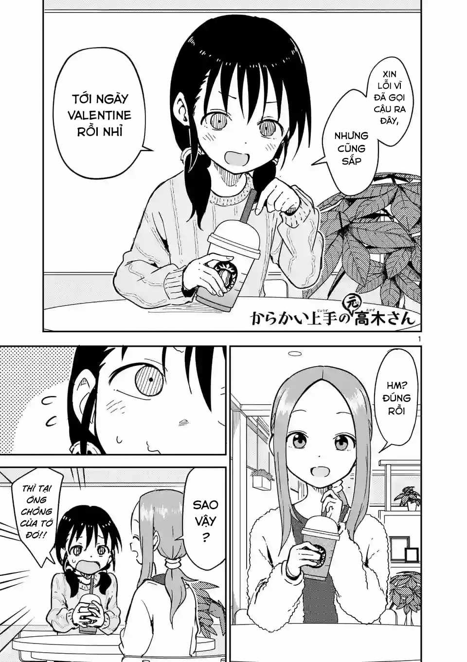 Karakai Jouzu no (Moto) Takagi-san Chapter 265 trang 0