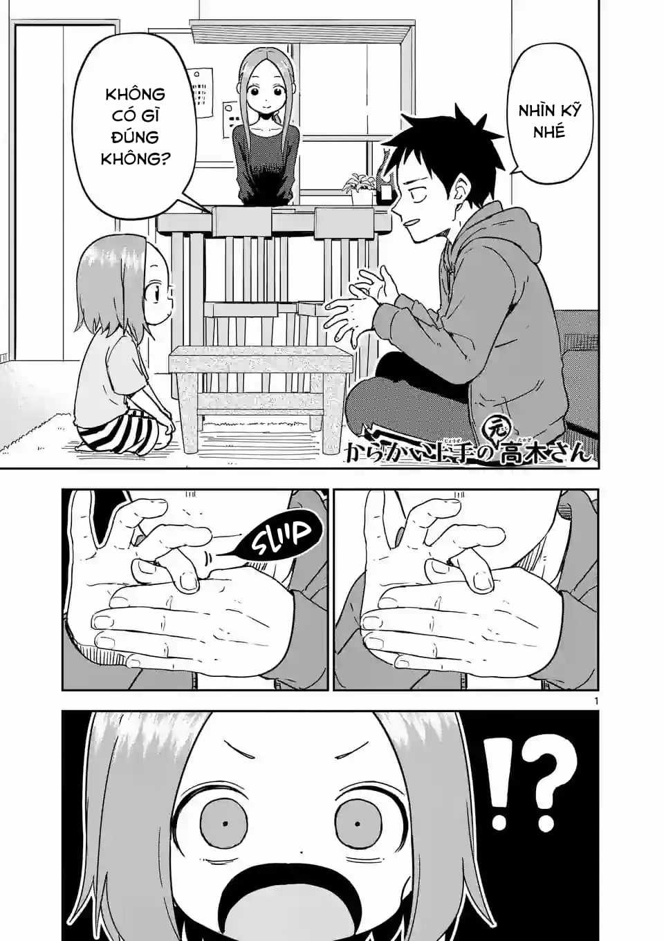 Karakai Jouzu no (Moto) Takagi-san Chapter 272 trang 1