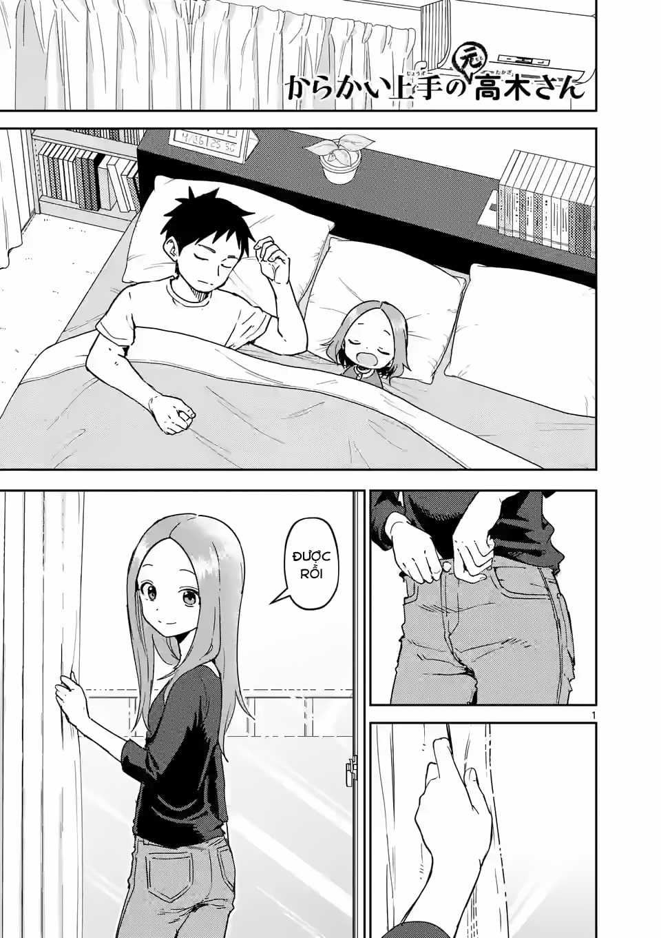 Karakai Jouzu no (Moto) Takagi-san Chapter 274 trang 1