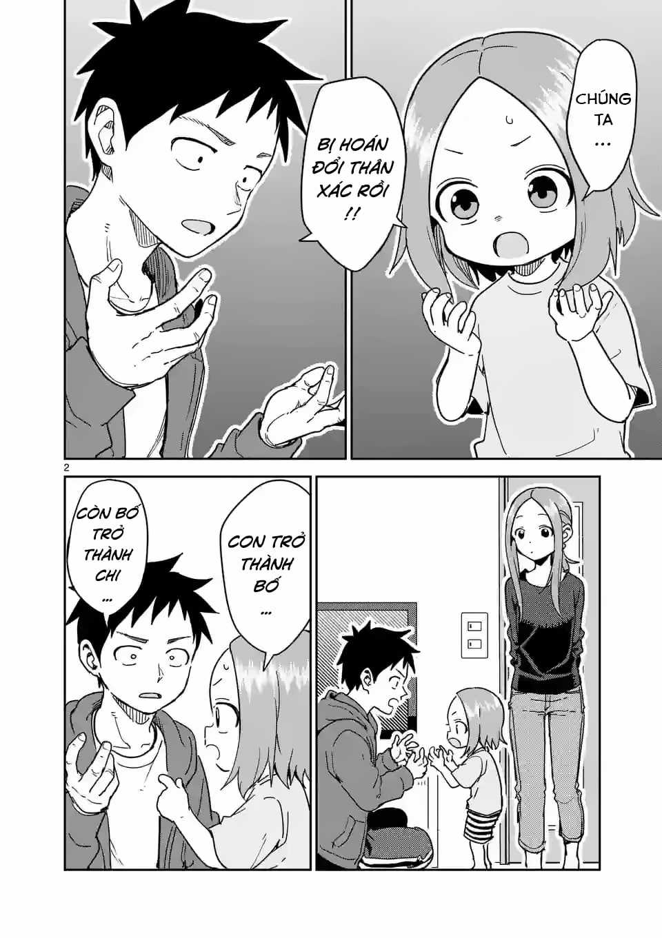 Karakai Jouzu no (Moto) Takagi-san Chapter 277 trang 2