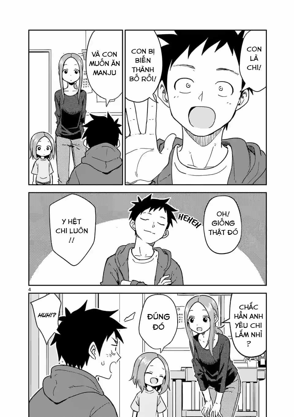 Karakai Jouzu no (Moto) Takagi-san Chapter 277 trang 4