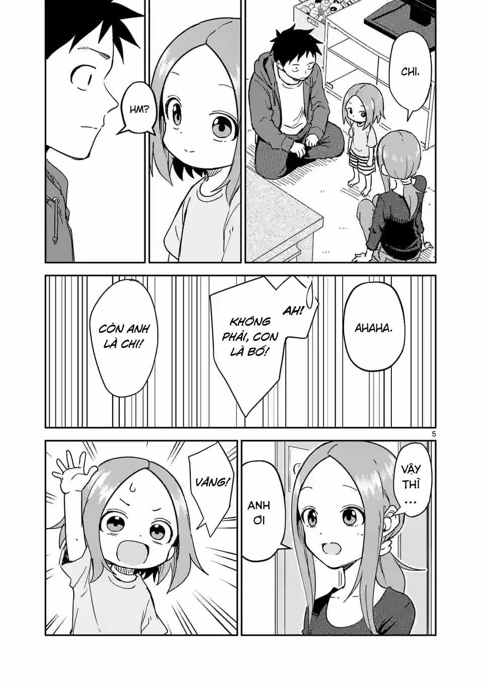Karakai Jouzu no (Moto) Takagi-san Chapter 277 trang 5