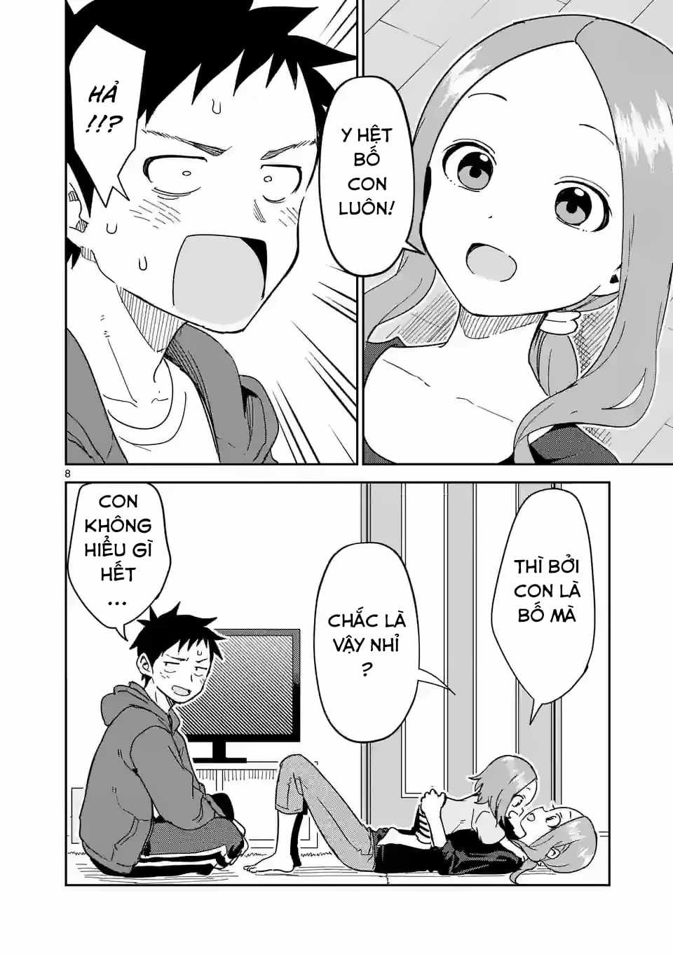 Karakai Jouzu no (Moto) Takagi-san Chapter 277 trang 8