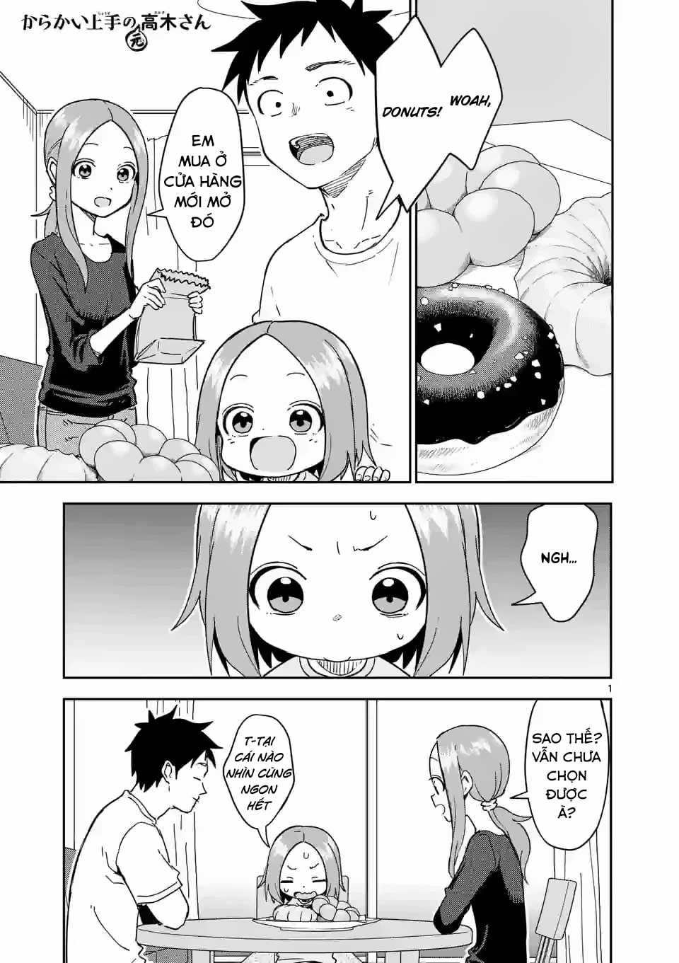Karakai Jouzu no (Moto) Takagi-san Chapter 278 trang 1