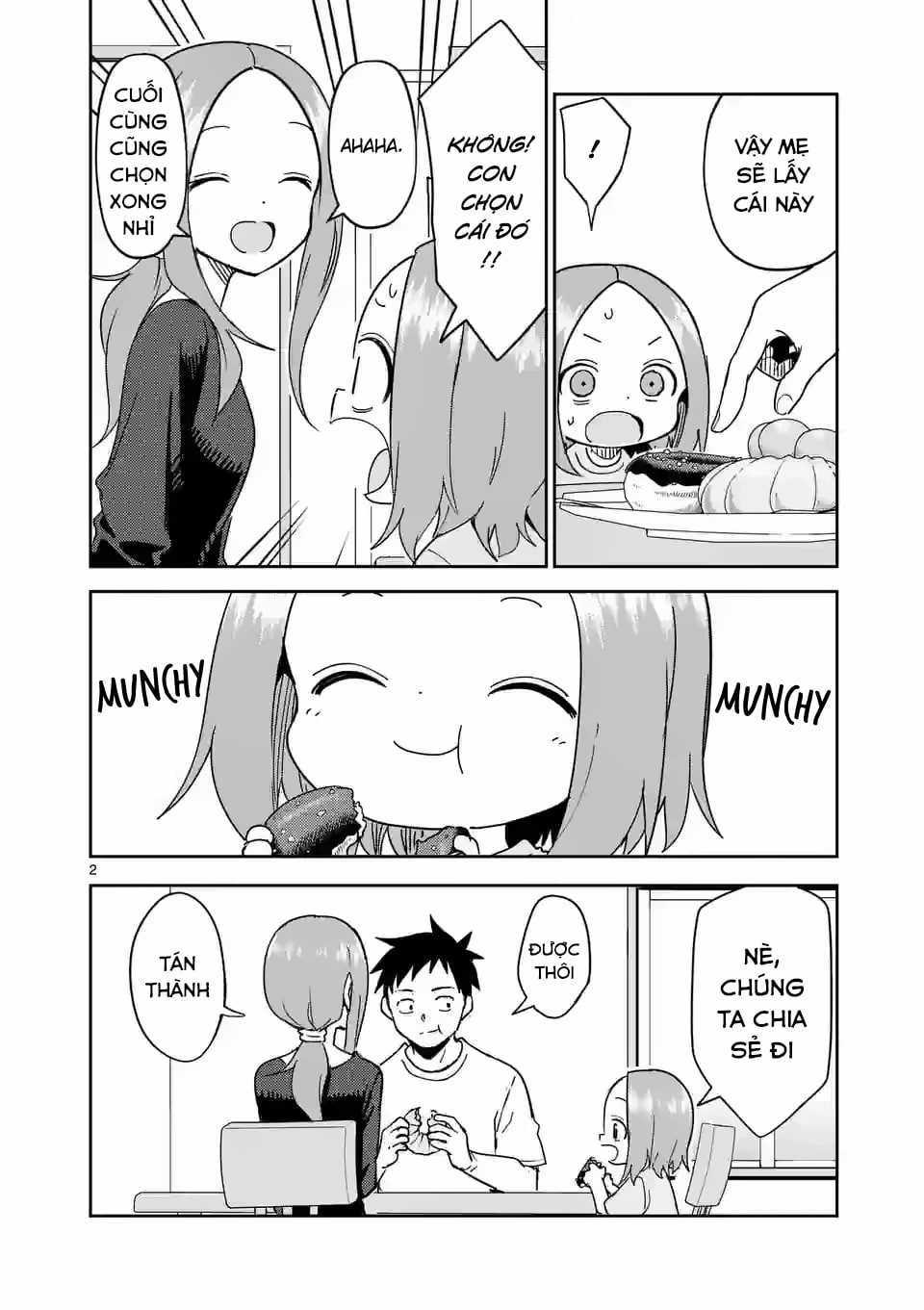 Karakai Jouzu no (Moto) Takagi-san Chapter 278 trang 2