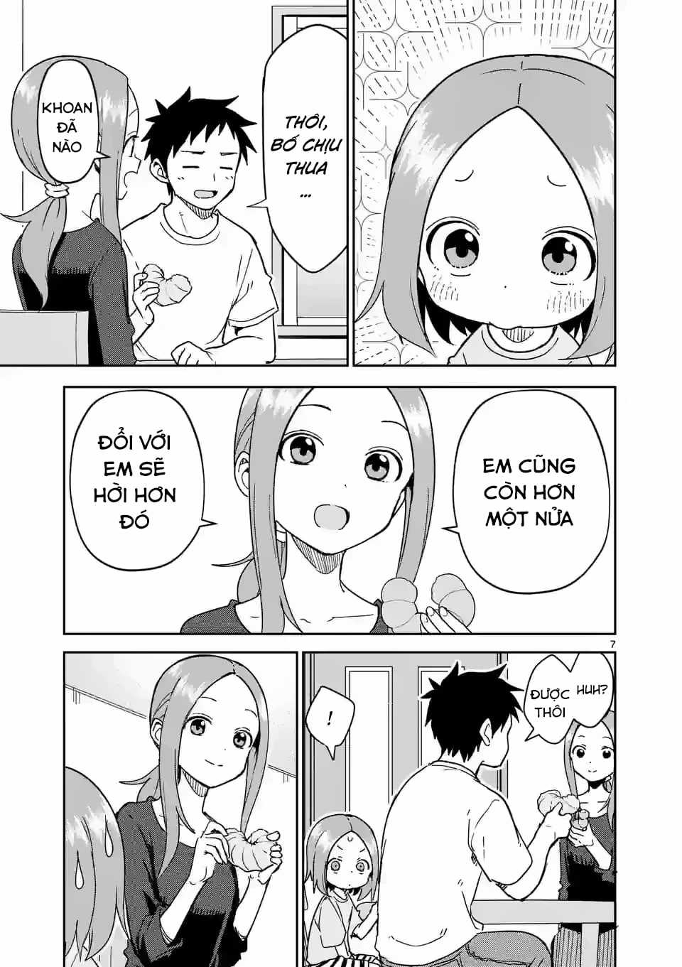 Karakai Jouzu no (Moto) Takagi-san Chapter 278 trang 7