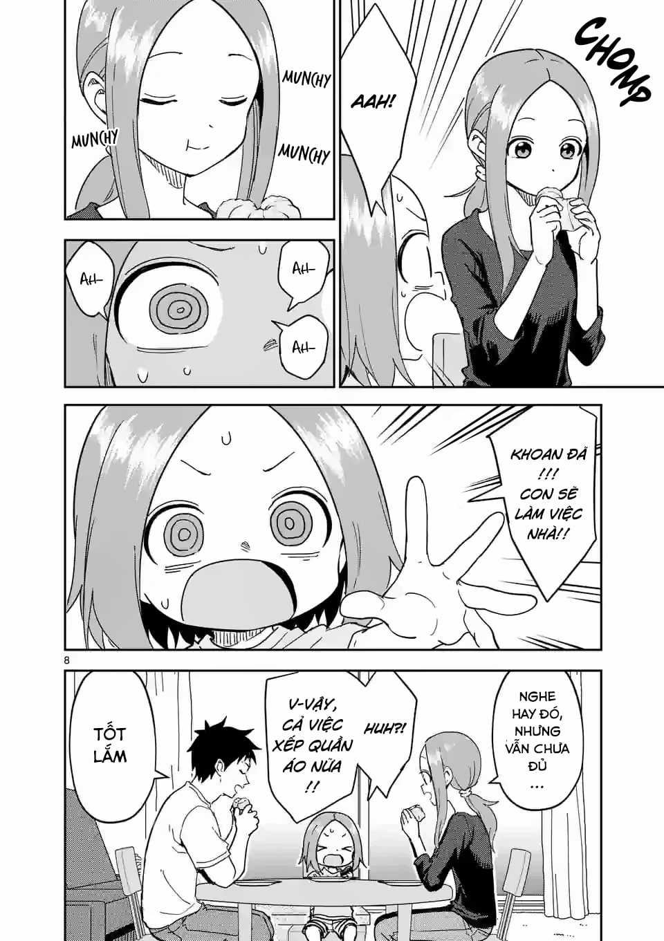 Karakai Jouzu no (Moto) Takagi-san Chapter 278 trang 8