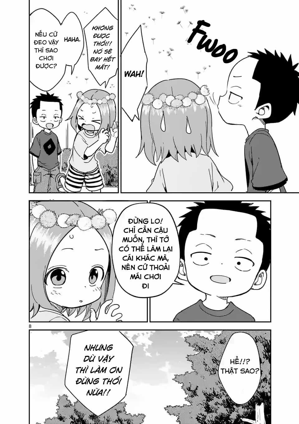 Karakai Jouzu no (Moto) Takagi-san Chapter 279 trang 8