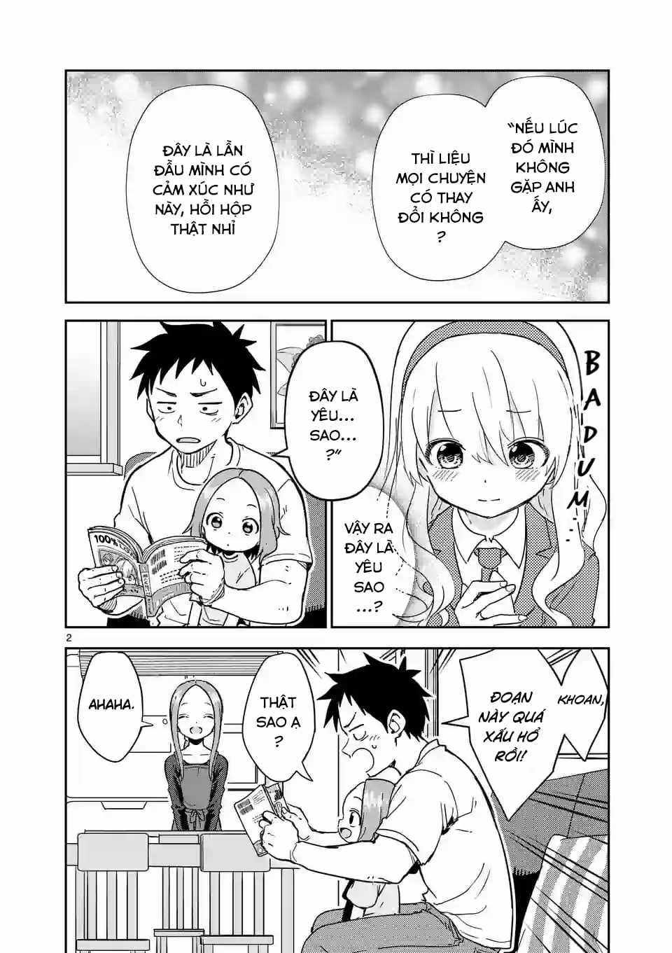 Karakai Jouzu no (Moto) Takagi-san Chapter 280 trang 2