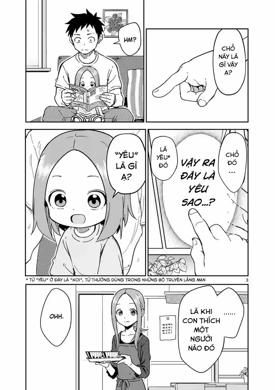 Karakai Jouzu no (Moto) Takagi-san Chapter 280 trang 3