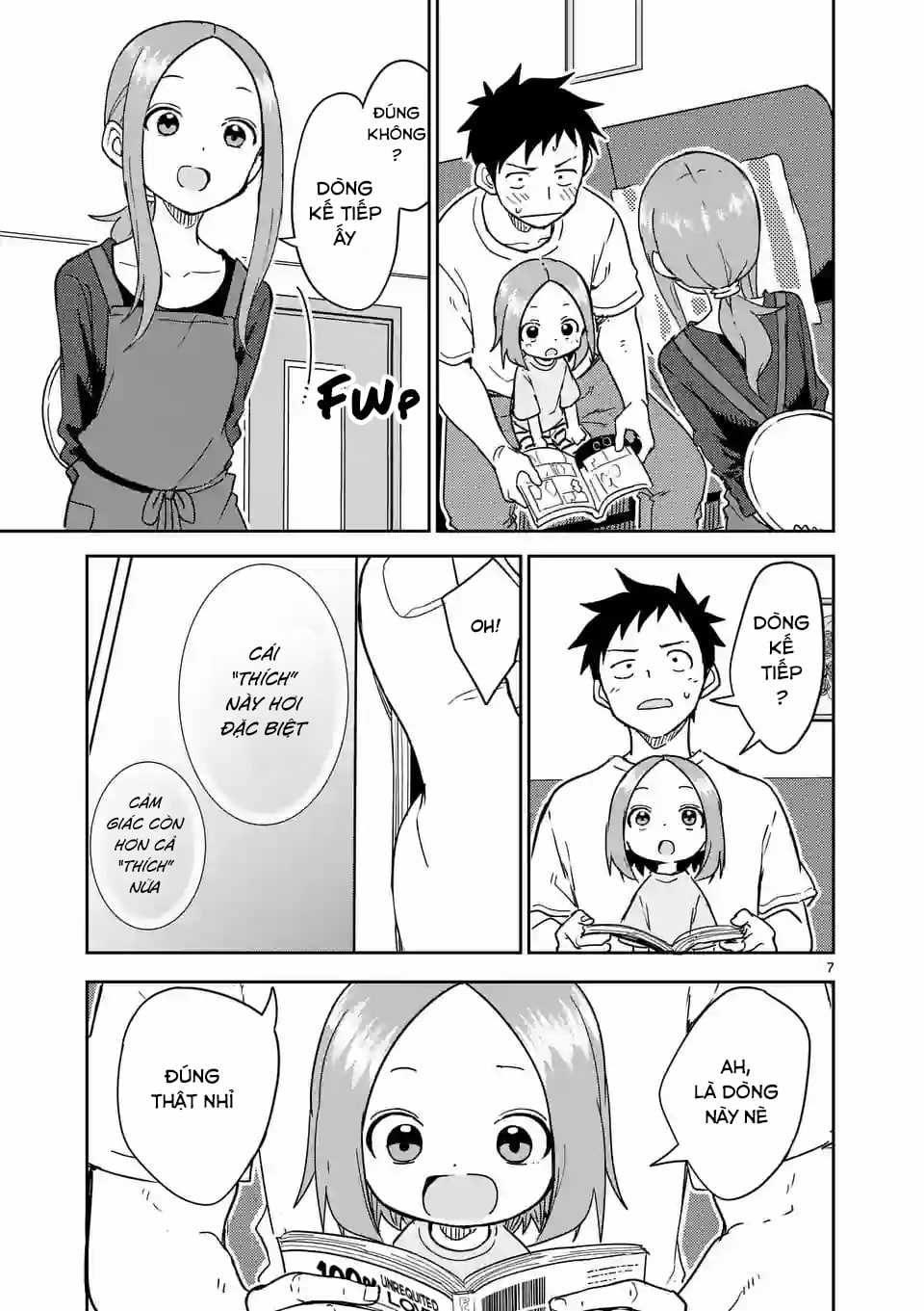 Karakai Jouzu no (Moto) Takagi-san Chapter 280 trang 7