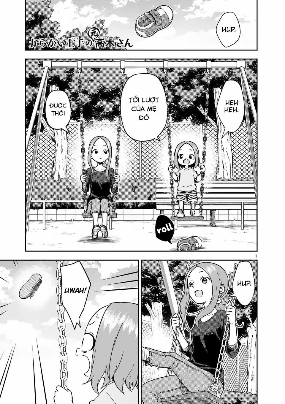 Karakai Jouzu no (Moto) Takagi-san Chapter 281 trang 1