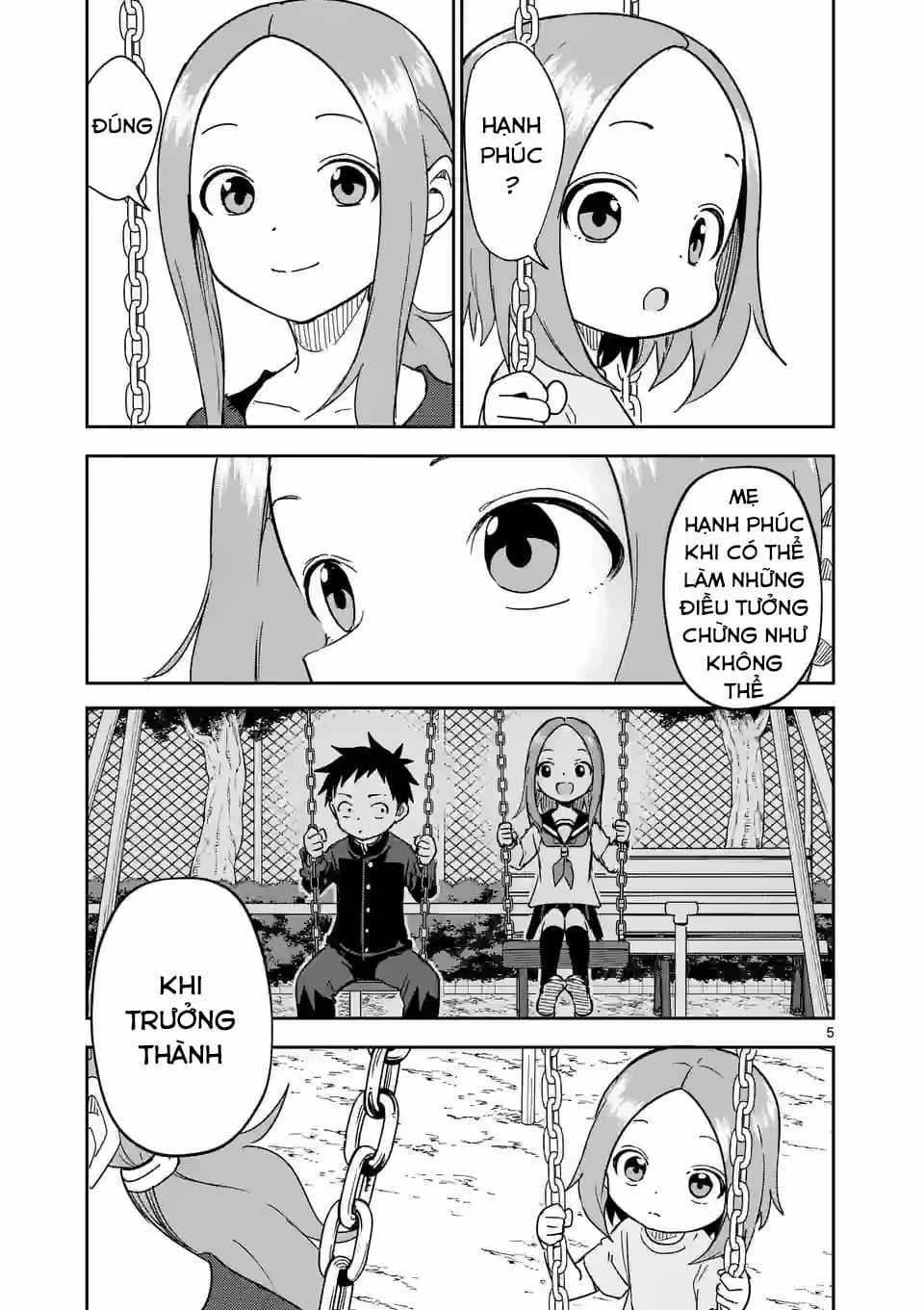 Karakai Jouzu no (Moto) Takagi-san Chapter 281 trang 5