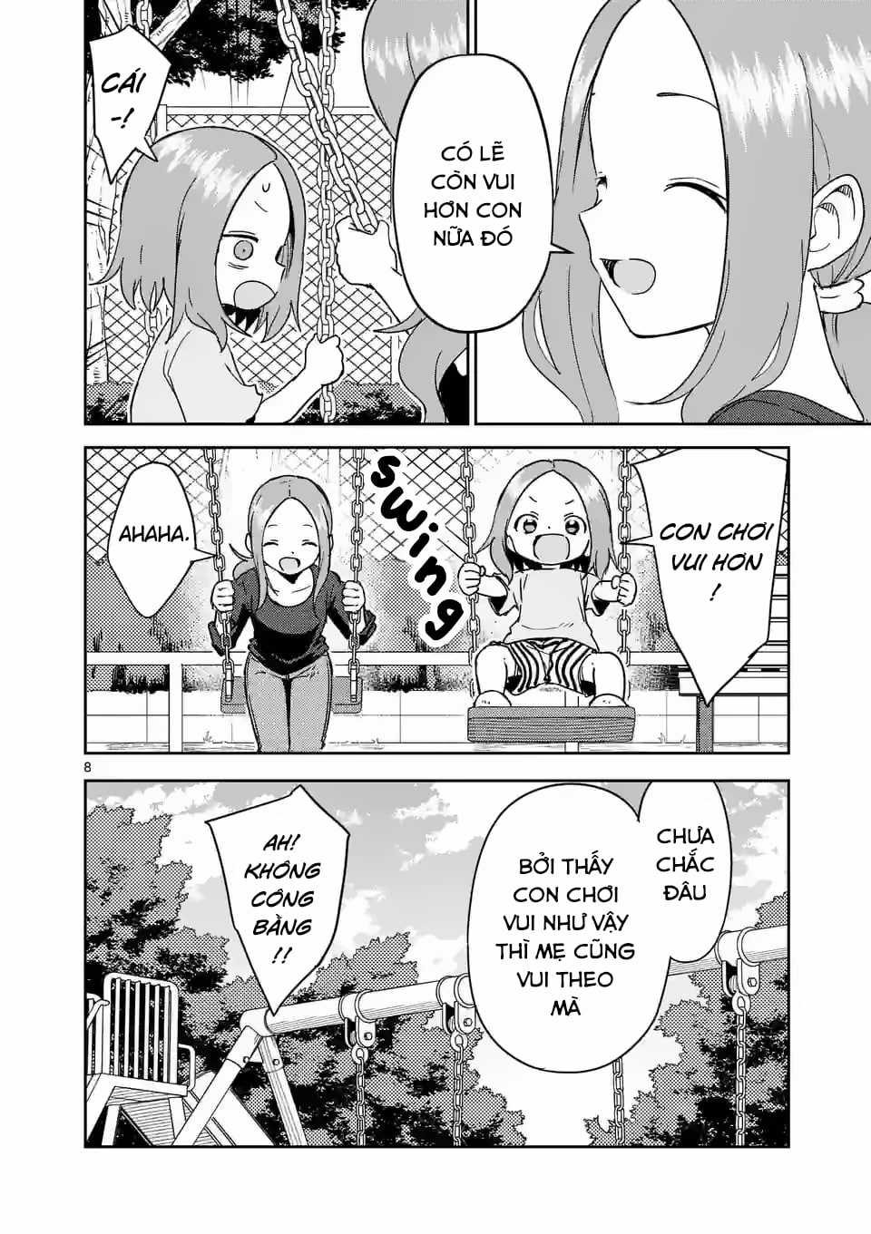 Karakai Jouzu no (Moto) Takagi-san Chapter 281 trang 8