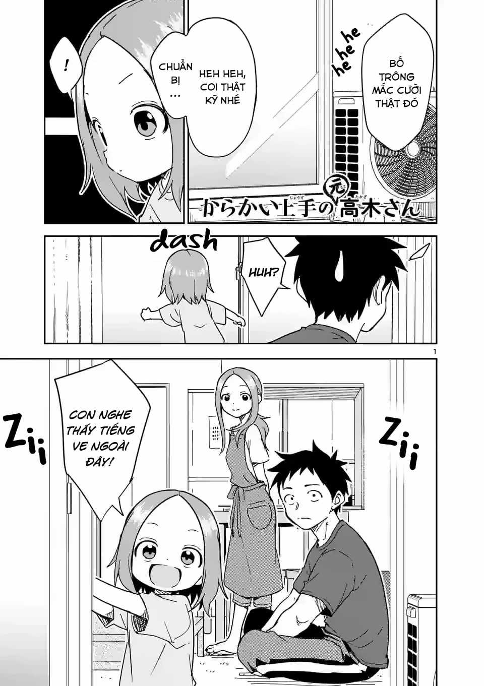 Karakai Jouzu no (Moto) Takagi-san Chapter 282 trang 1