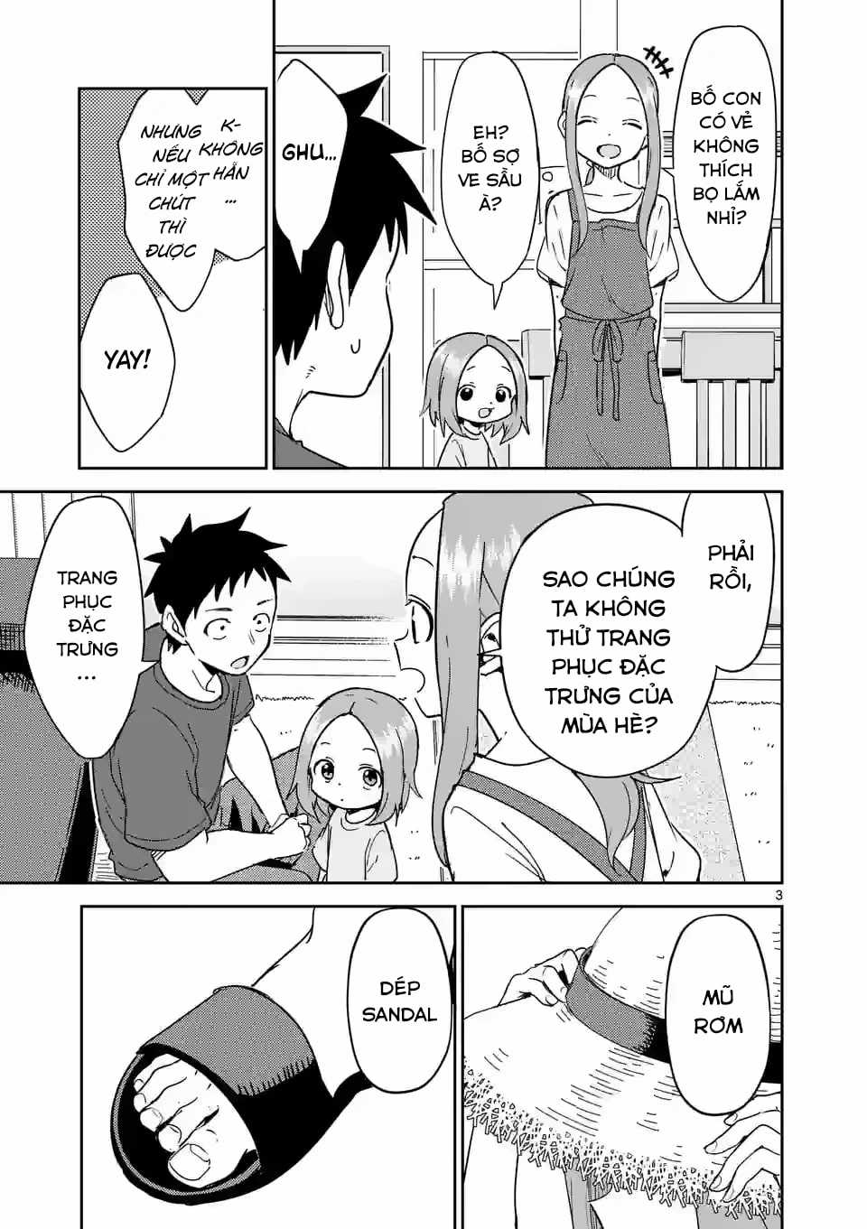 Karakai Jouzu no (Moto) Takagi-san Chapter 282 trang 3