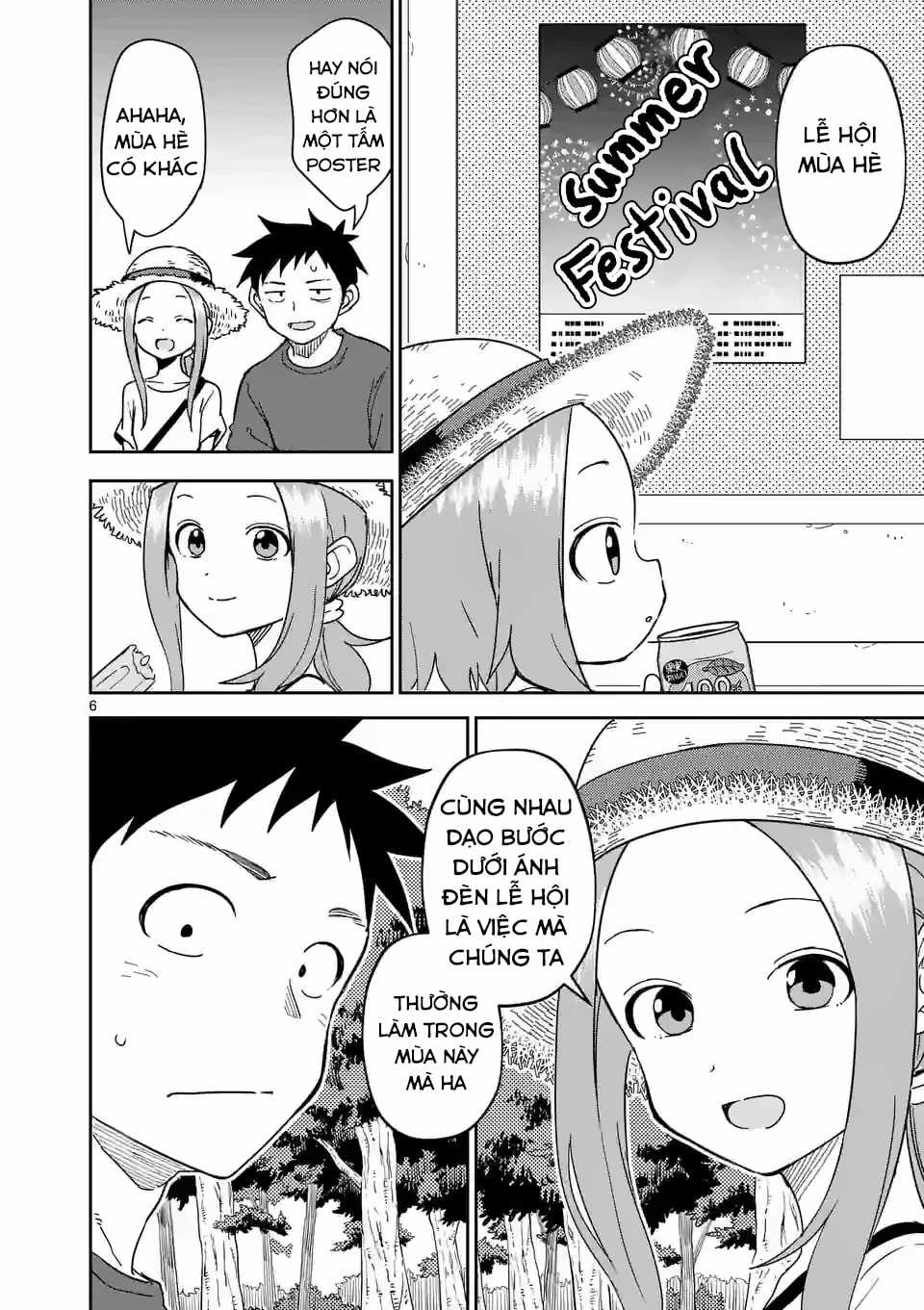 Karakai Jouzu no (Moto) Takagi-san Chapter 282 trang 6