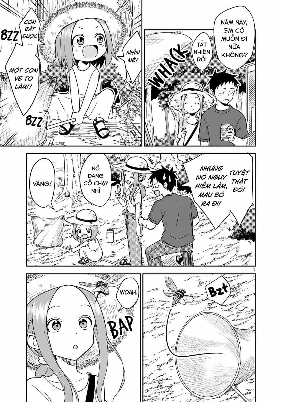 Karakai Jouzu no (Moto) Takagi-san Chapter 282 trang 7