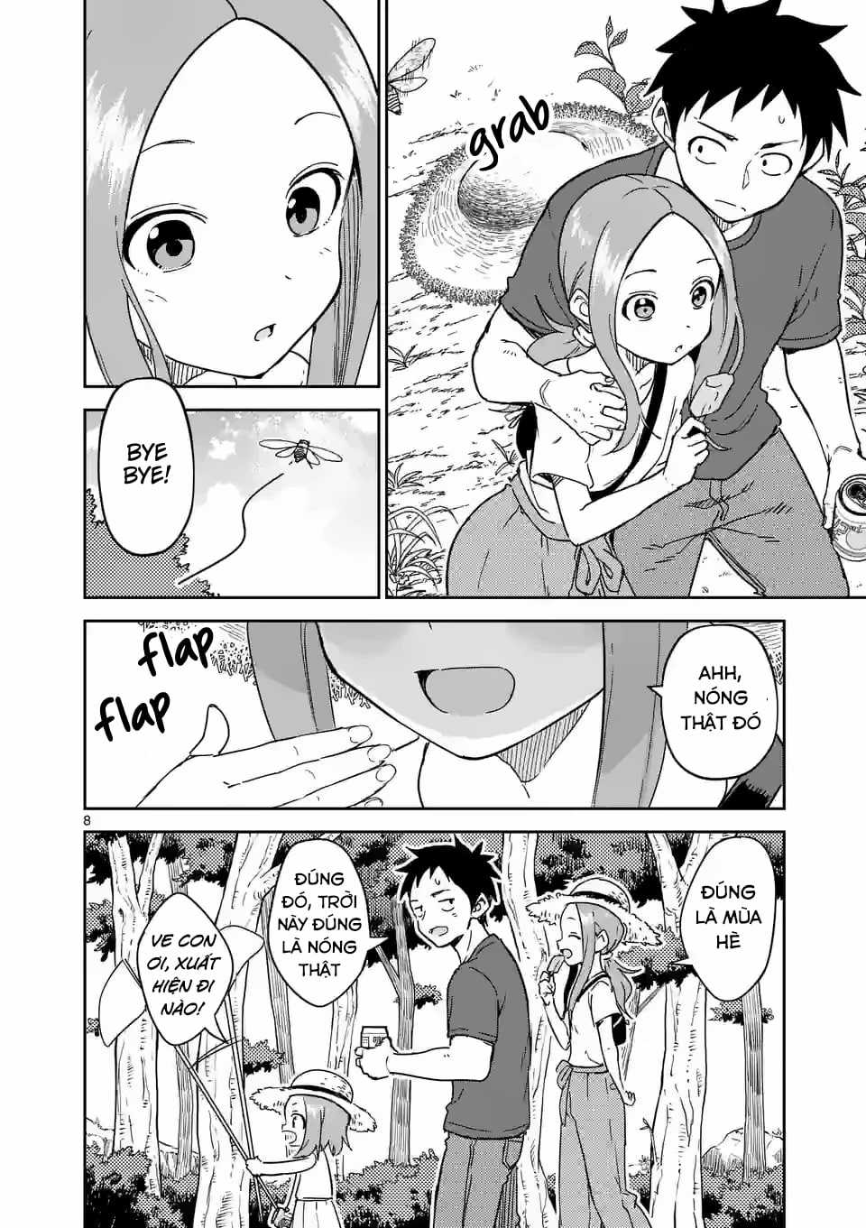 Karakai Jouzu no (Moto) Takagi-san Chapter 282 trang 8