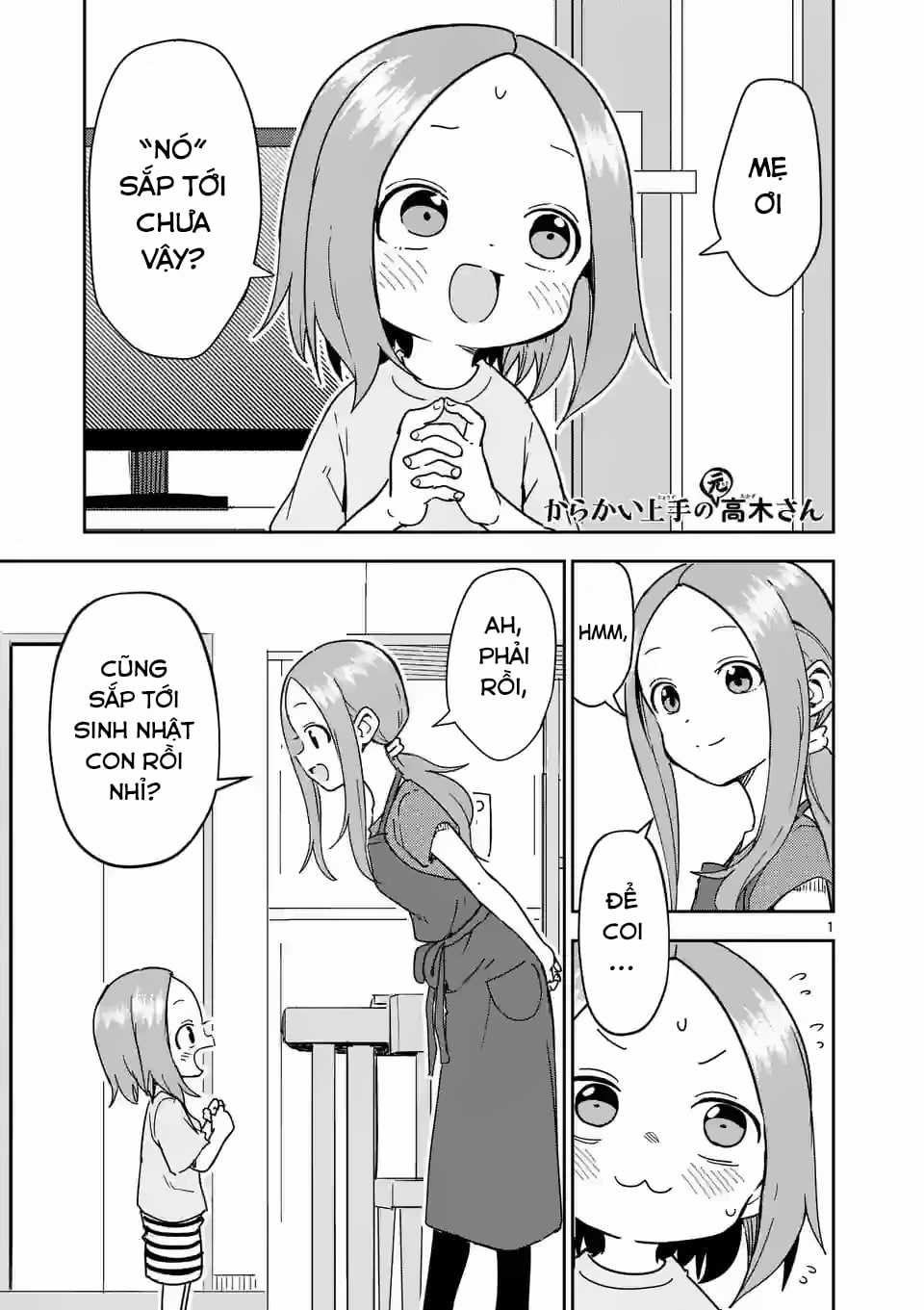 Karakai Jouzu no (Moto) Takagi-san Chapter 283 trang 2