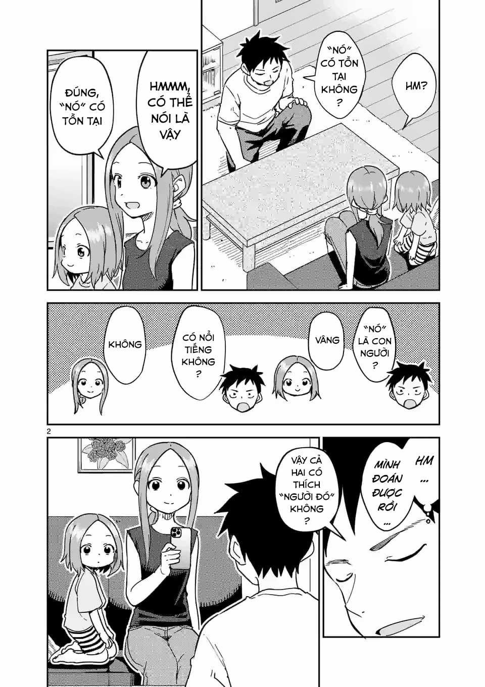 Karakai Jouzu no (Moto) Takagi-san Chapter 284 trang 2