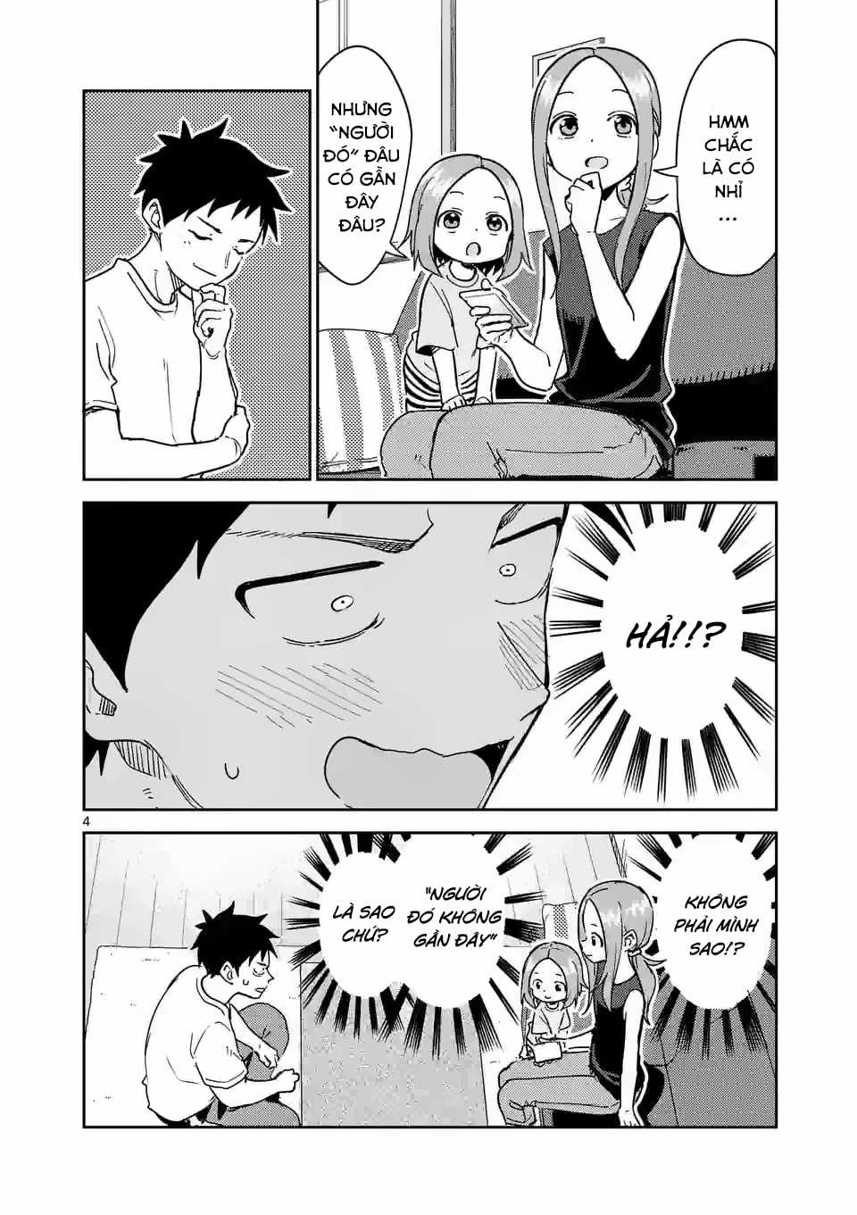 Karakai Jouzu no (Moto) Takagi-san Chapter 284 trang 4