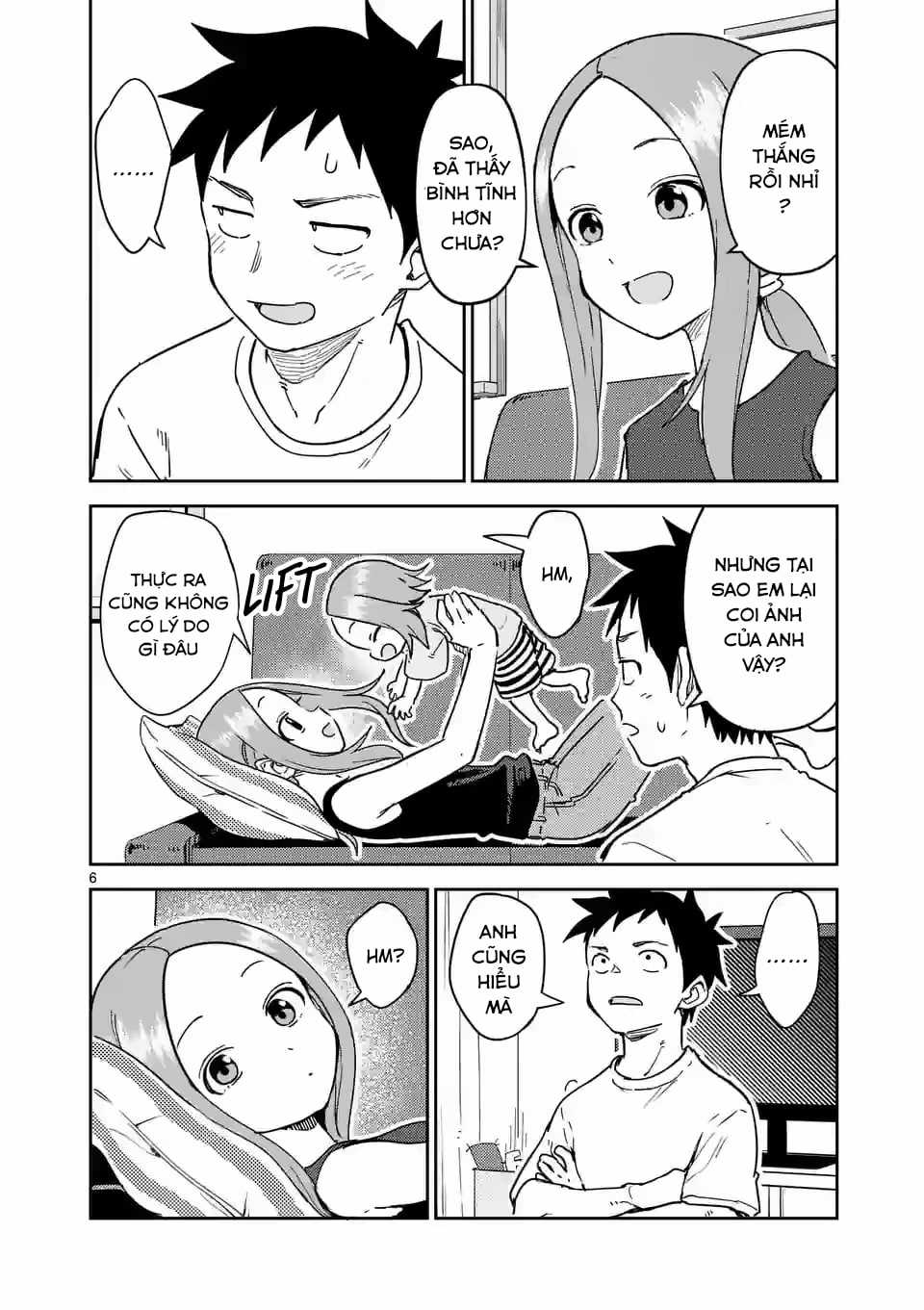 Karakai Jouzu no (Moto) Takagi-san Chapter 284 trang 6