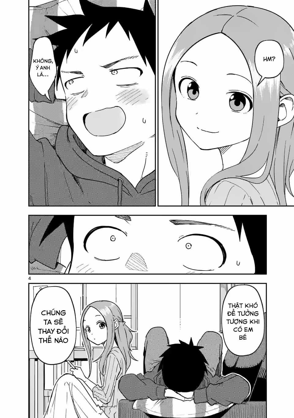 Karakai Jouzu no (Moto) Takagi-san Chapter 285 trang 4