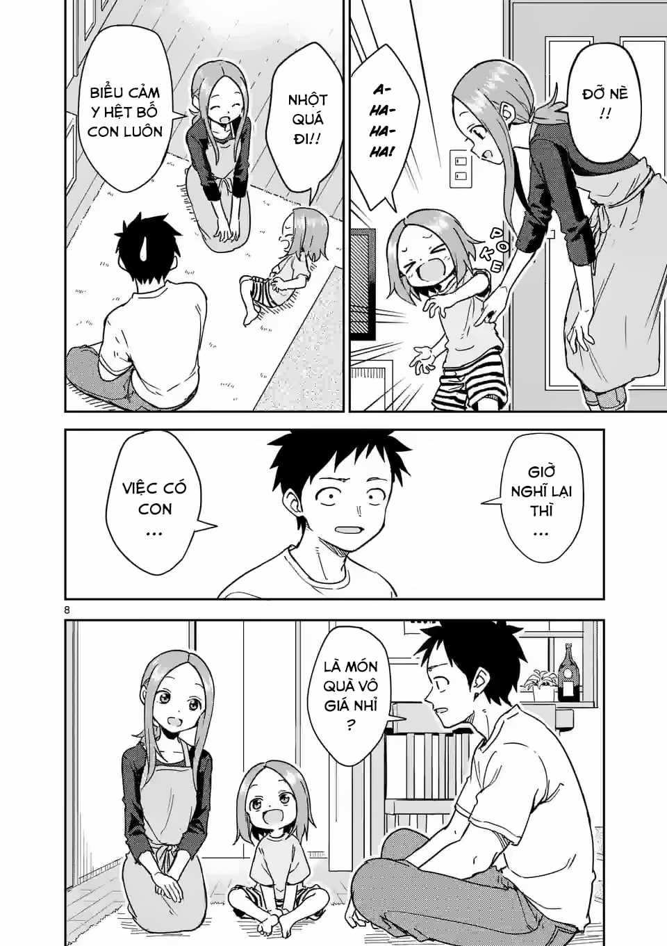Karakai Jouzu no (Moto) Takagi-san Chapter 285 trang 8