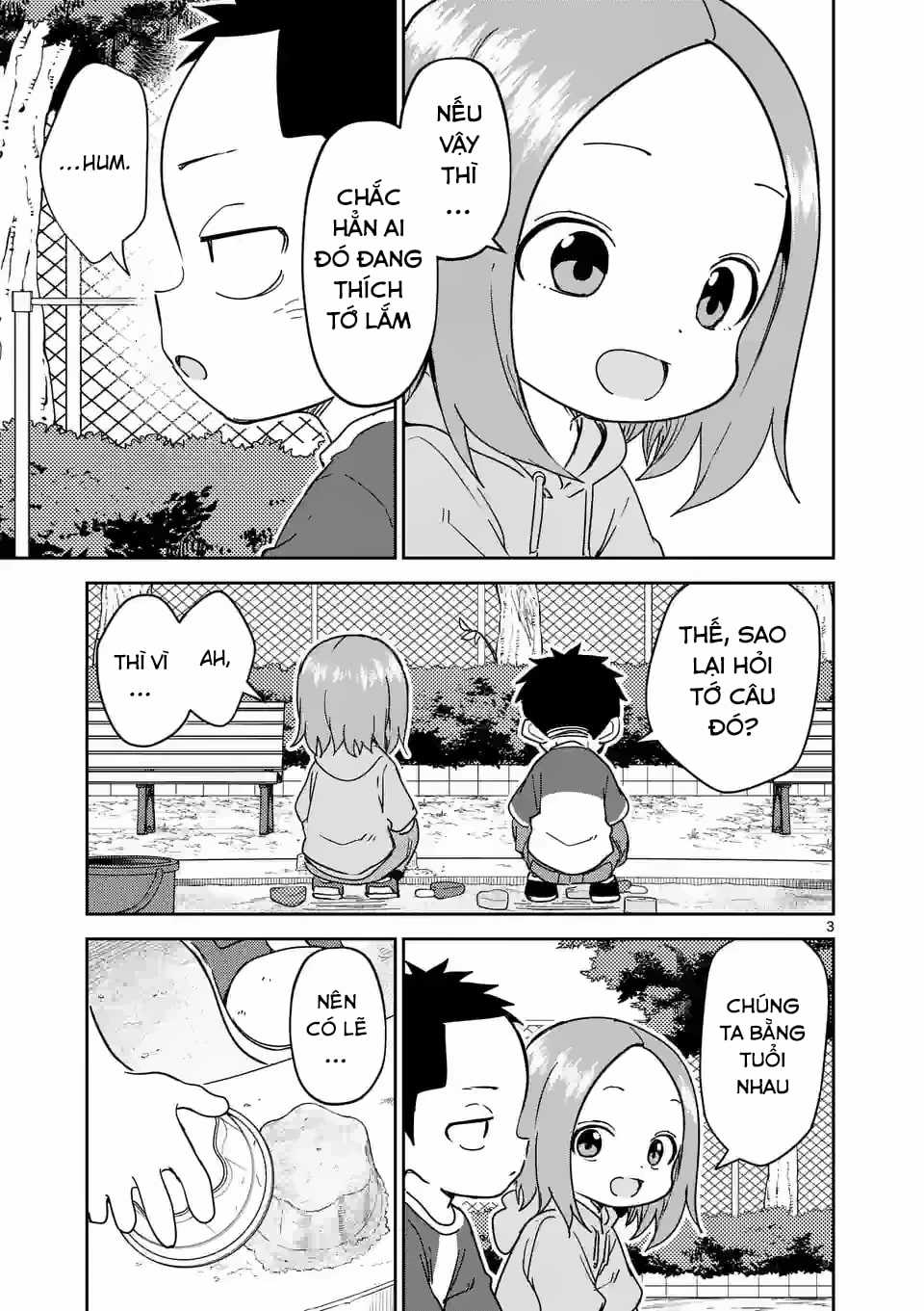 Karakai Jouzu no (Moto) Takagi-san Chapter 286 trang 3