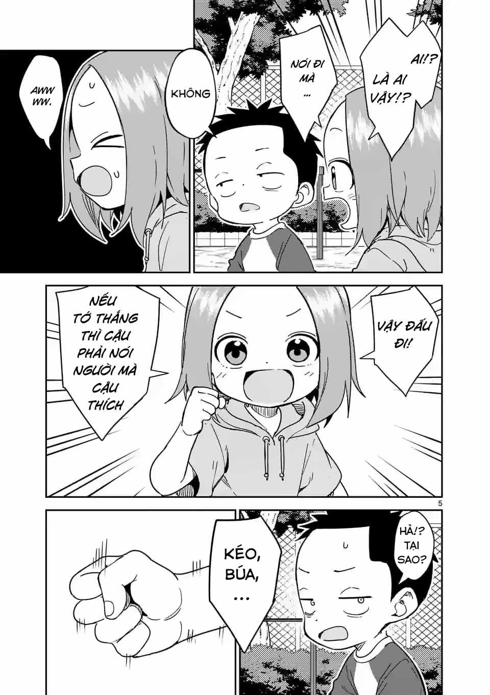 Karakai Jouzu no (Moto) Takagi-san Chapter 286 trang 5