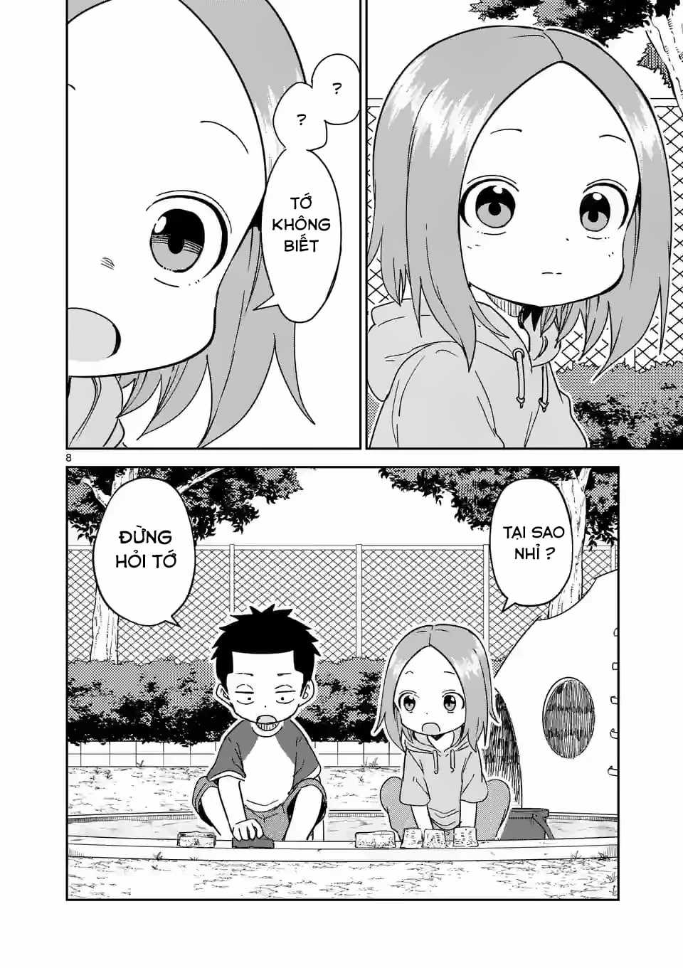 Karakai Jouzu no (Moto) Takagi-san Chapter 286 trang 8