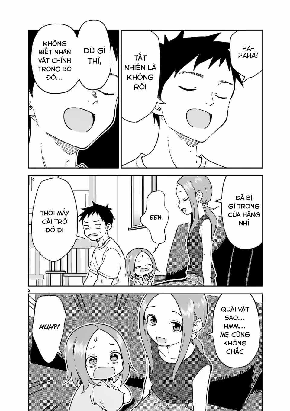 Karakai Jouzu no (Moto) Takagi-san Chapter 287 trang 2