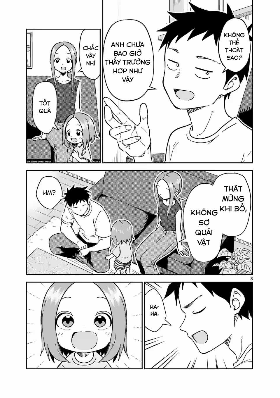 Karakai Jouzu no (Moto) Takagi-san Chapter 287 trang 3
