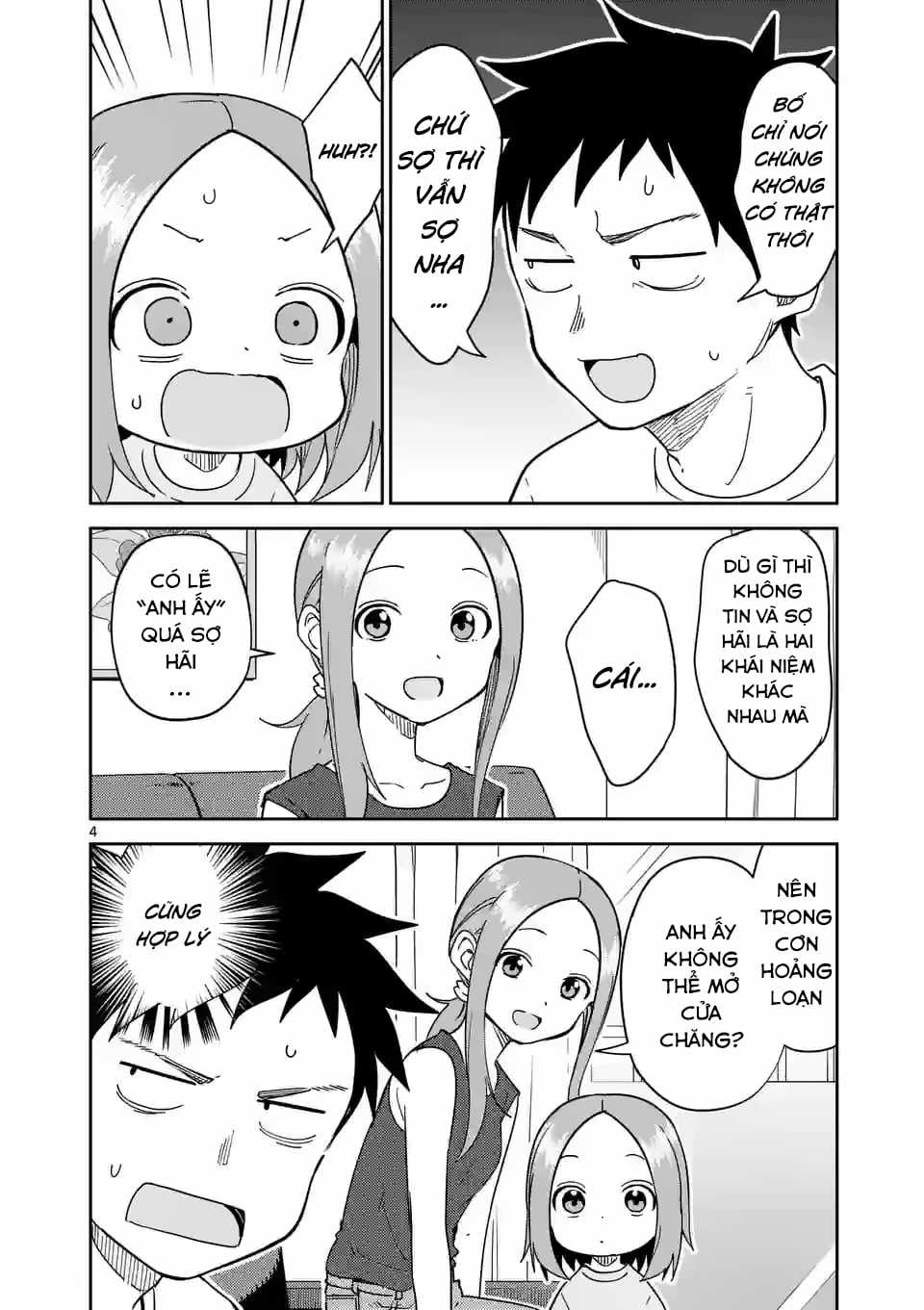Karakai Jouzu no (Moto) Takagi-san Chapter 287 trang 4
