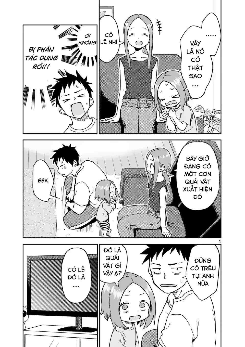 Karakai Jouzu no (Moto) Takagi-san Chapter 287 trang 5