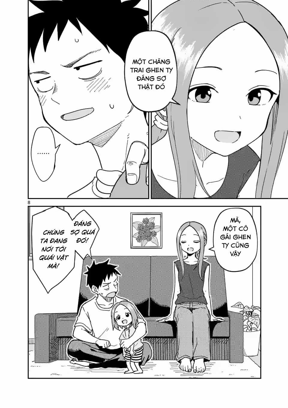 Karakai Jouzu no (Moto) Takagi-san Chapter 287 trang 8