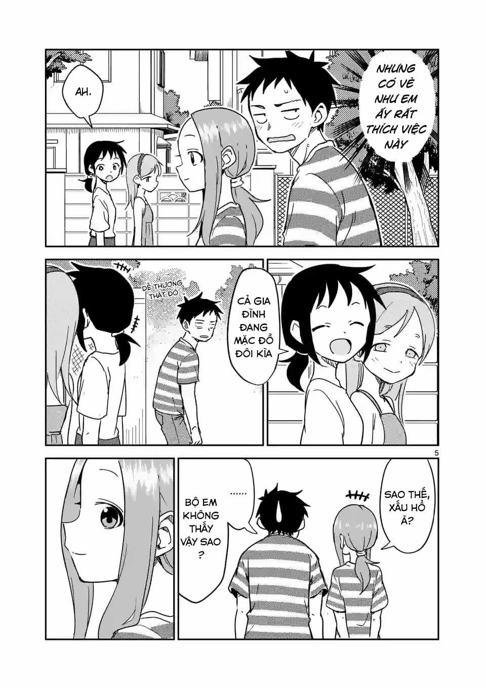 Karakai Jouzu no (Moto) Takagi-san Chapter 289 trang 5