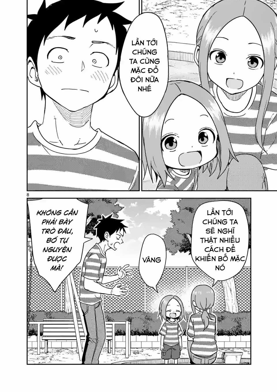Karakai Jouzu no (Moto) Takagi-san Chapter 289 trang 8