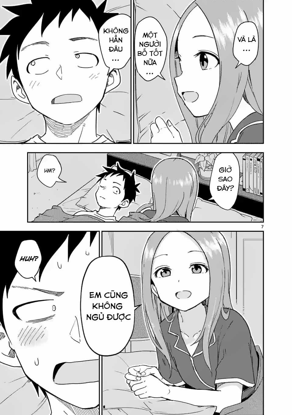 Karakai Jouzu no (Moto) Takagi-san Chapter 290 trang 7