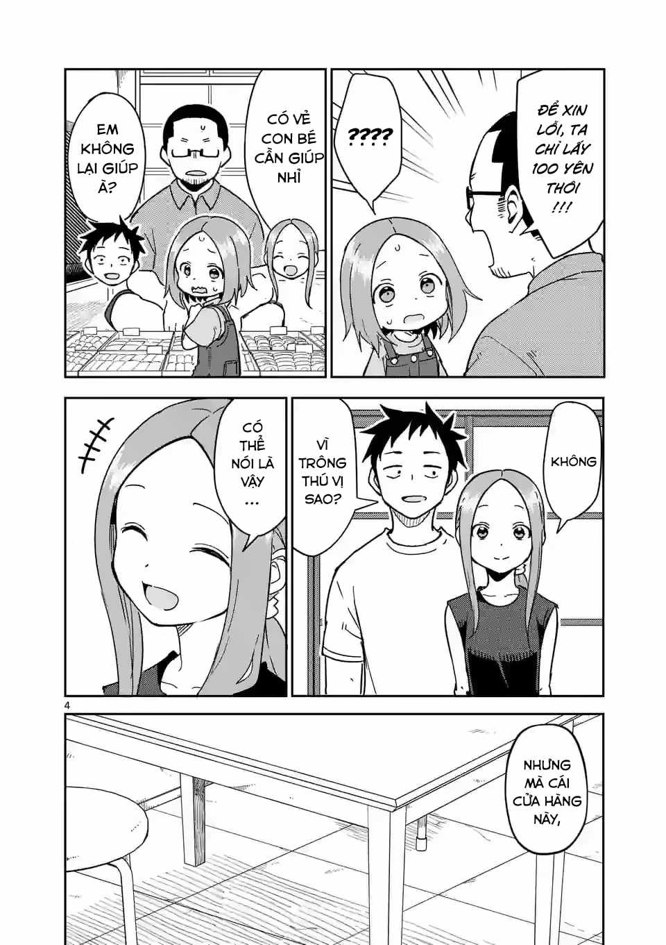 Karakai Jouzu no (Moto) Takagi-san Chapter 291 trang 4