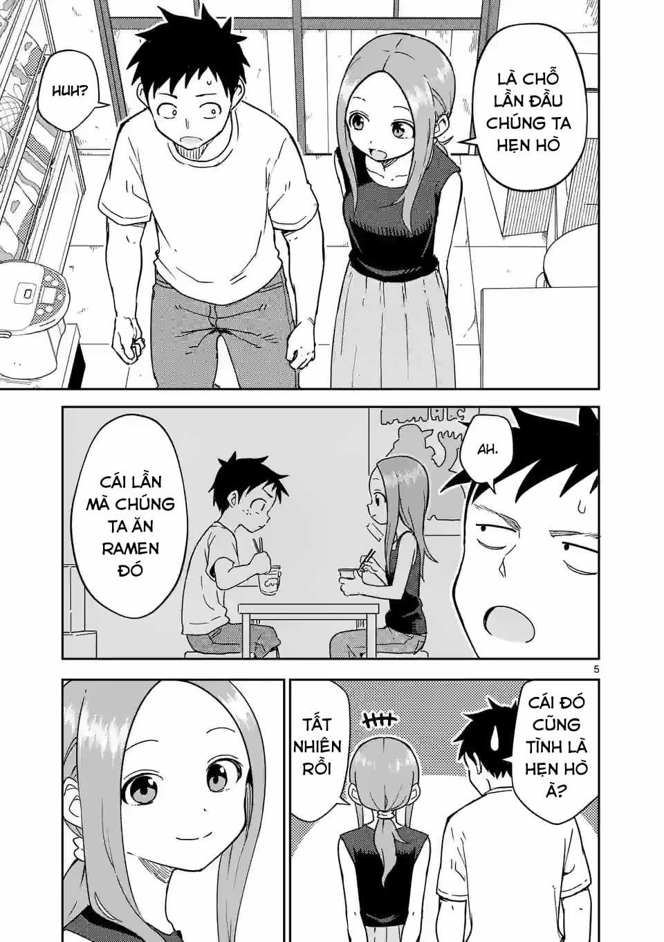 Karakai Jouzu no (Moto) Takagi-san Chapter 291 trang 5