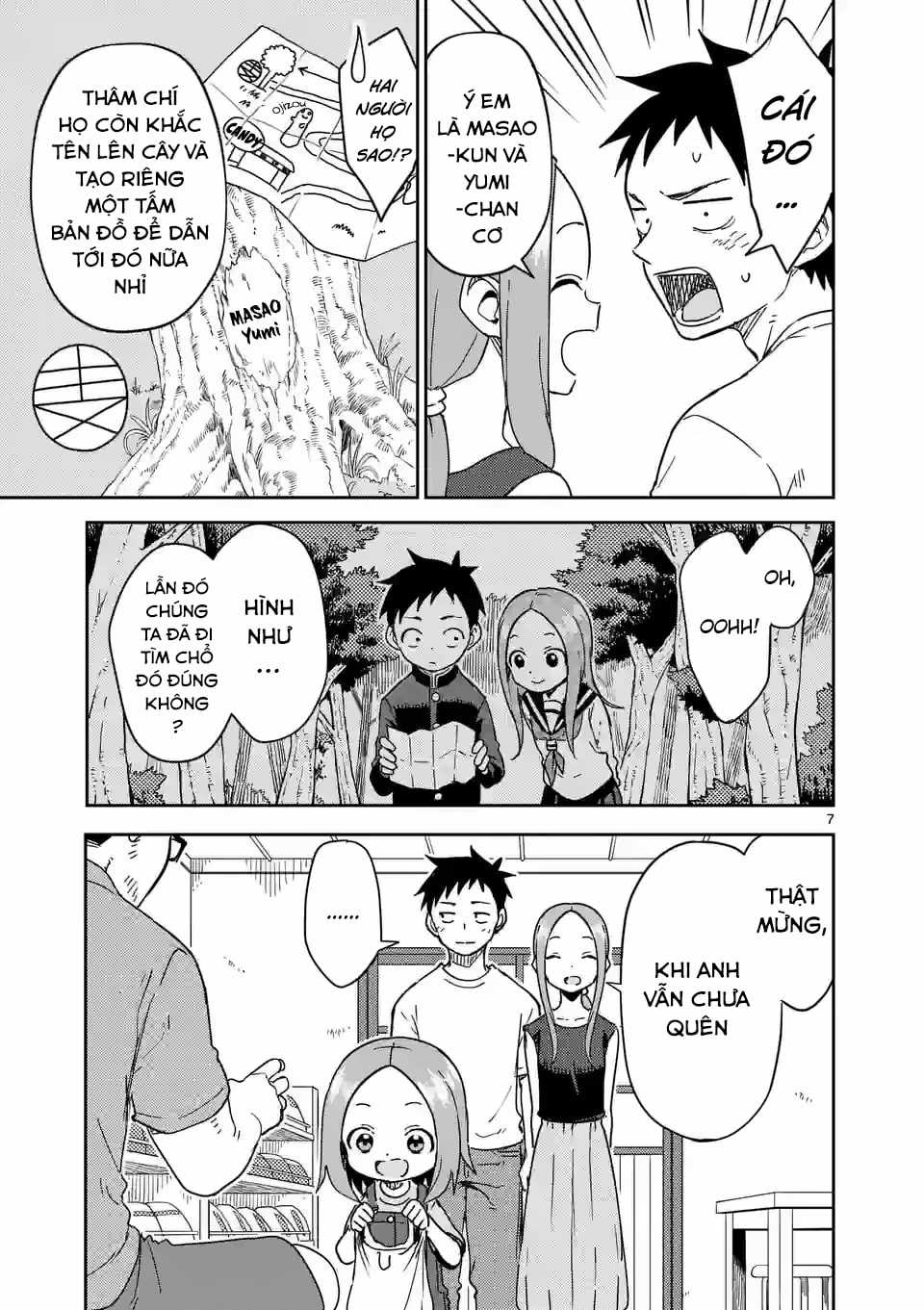 Karakai Jouzu no (Moto) Takagi-san Chapter 291 trang 7