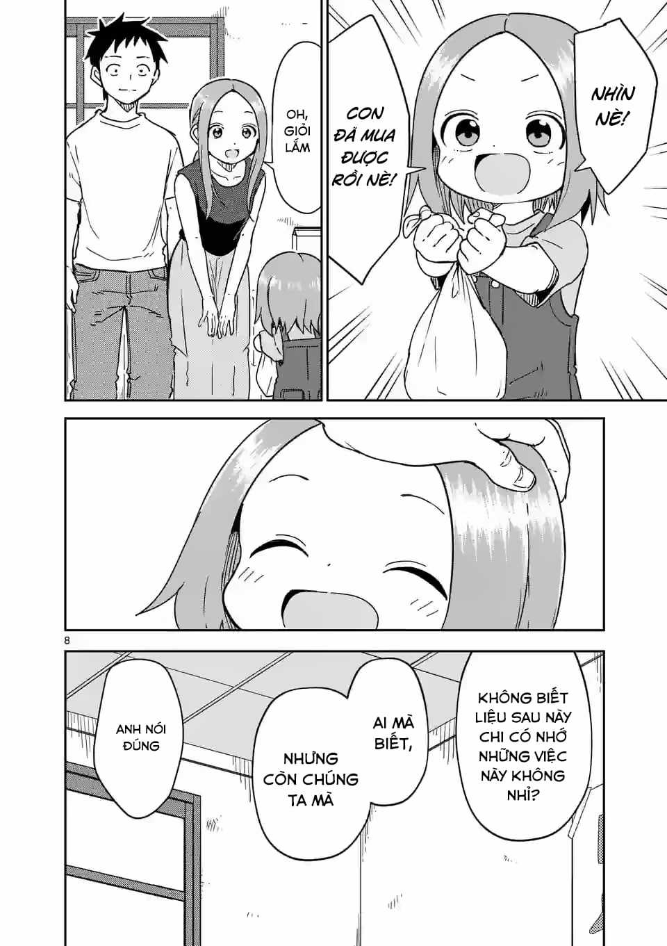 Karakai Jouzu no (Moto) Takagi-san Chapter 291 trang 8