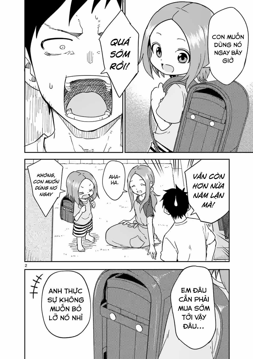 Karakai Jouzu no (Moto) Takagi-san Chapter 292 trang 2