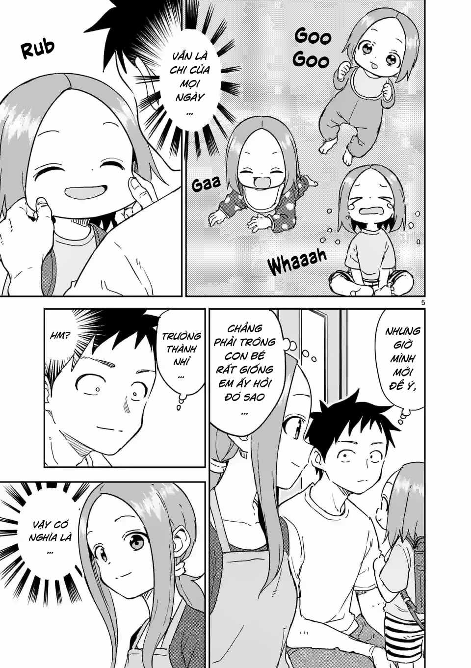 Karakai Jouzu no (Moto) Takagi-san Chapter 292 trang 5